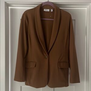 Susan Graver Brown Blazer